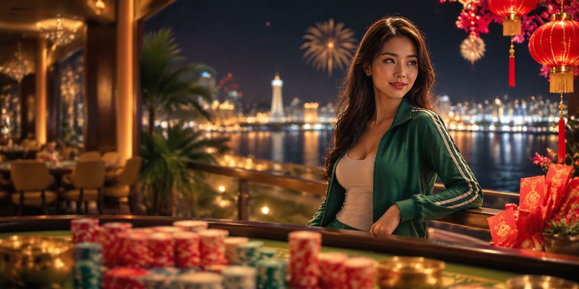 Trò chơi bài dưới ánh đèn lồng tại Phú Quốc trong không khí lễ hội